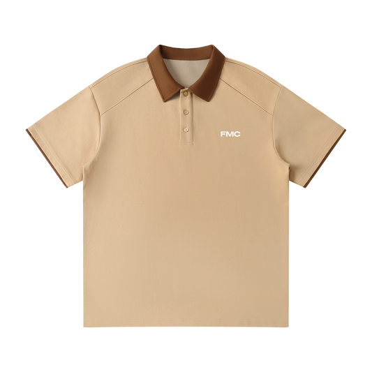 FMC Classic Golf Polo - Khaki