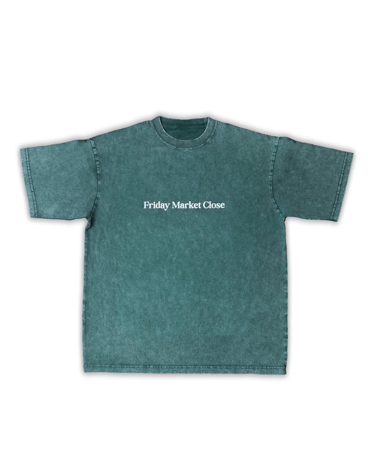 Essential Typeface Tee - Money Green