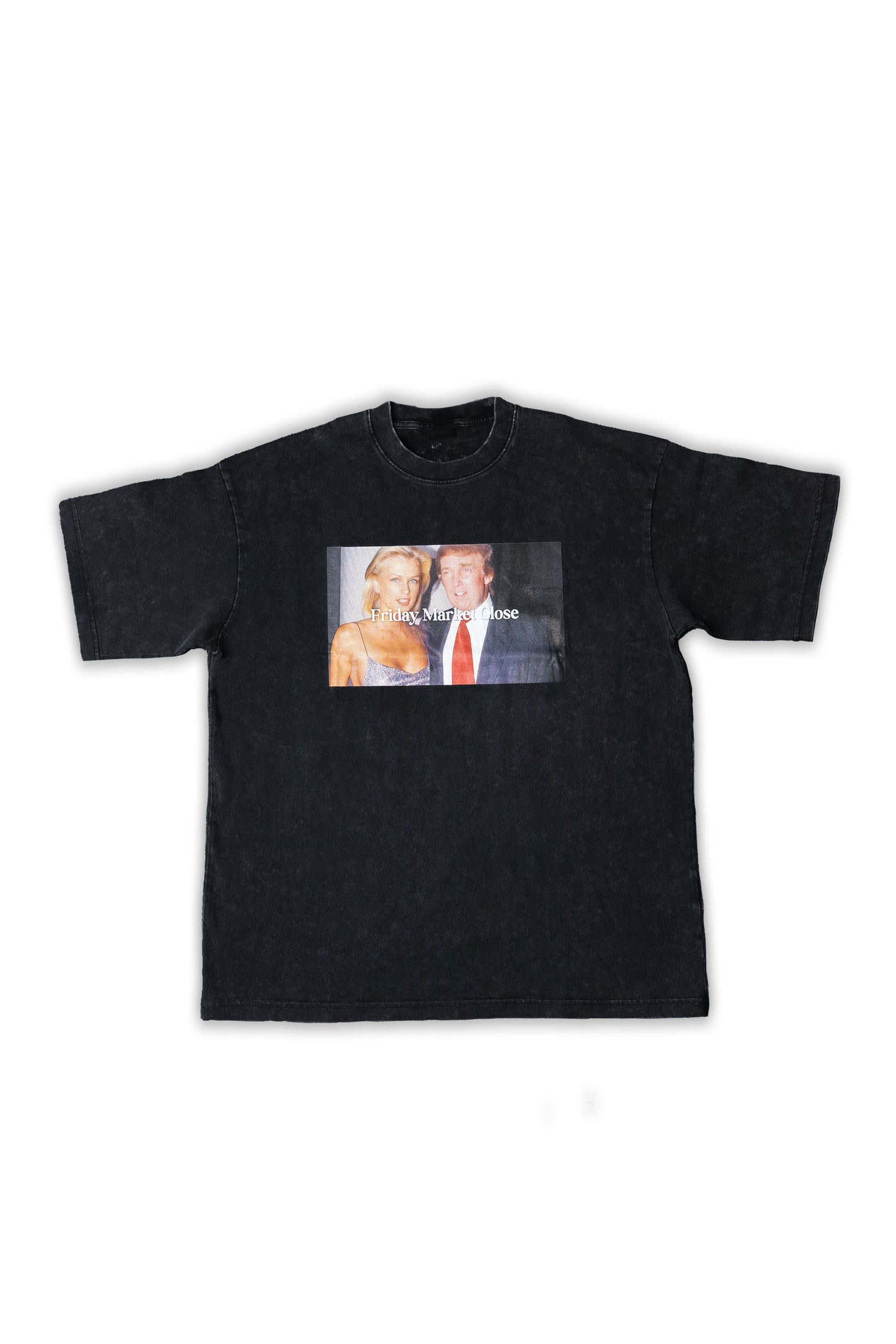 Classic Overlay Tee - "Stocks & Blondes"